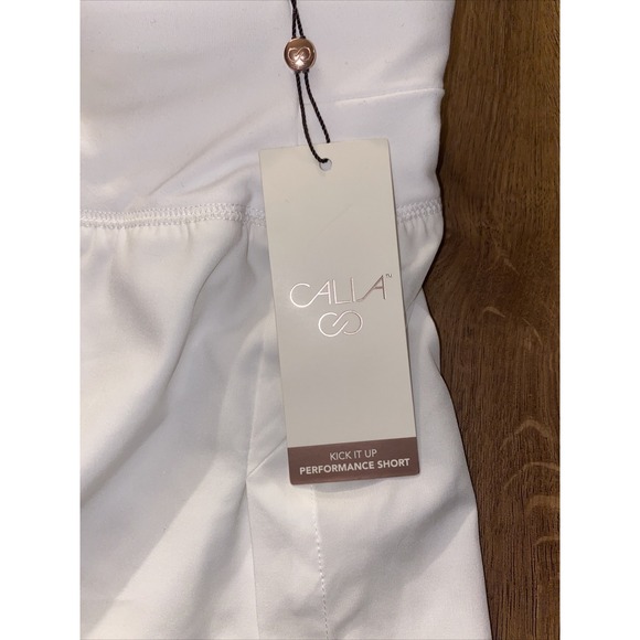 Calia‎ By Carrie Underwood Kick It Up Performance Shorts XL White - Picture 2 of 4